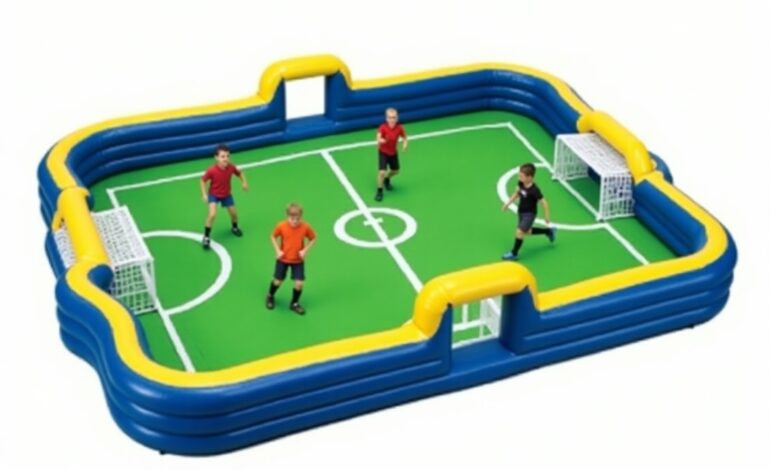 Blow Up Soccer Field court