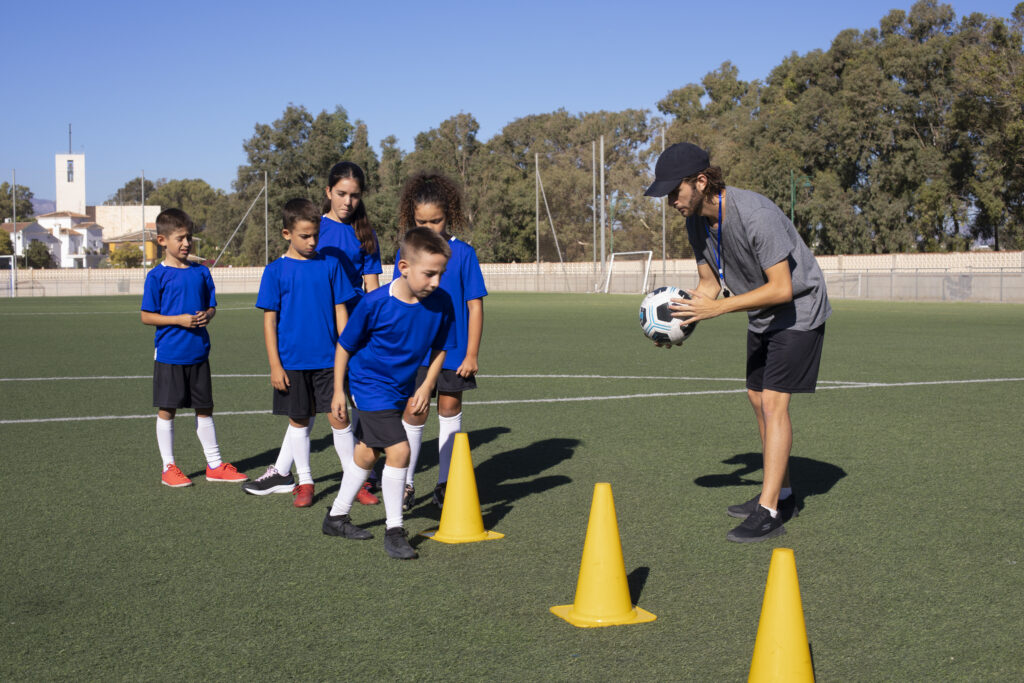 Beginning soccer drills